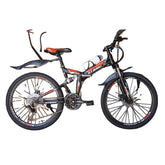 BICYCLE STEEL FOLDING 26" 21 SPEED - Golden Hill Bikes