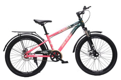 BICYCLE 26" AURORA W/CARRIER - Golden Hill Bikes