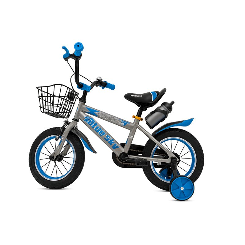 BICYCLE 12" SPARK ORG/BLU - Golden Hill Bikes