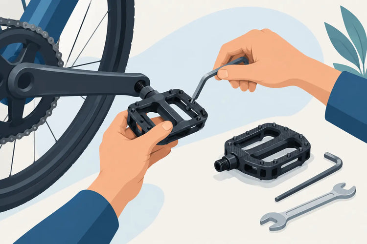 How to Replace Bicycle Pedals in Minutes