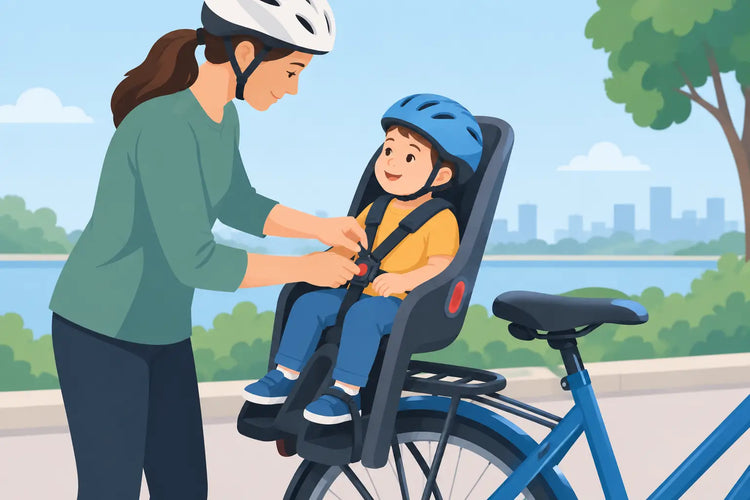 How to Secure a Child Seat on a Bicycle Safely