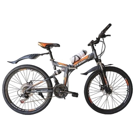 BICYCLE STEEL FOLDING 26" 21 SPEED - Golden Hill Bikes