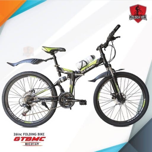 BICYCLE STEEL FOLDING 26" 21 SPEED