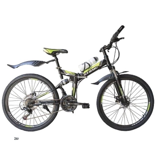 BICYCLE STEEL FOLDING 26" 21 SPEED - Golden Hill Bikes