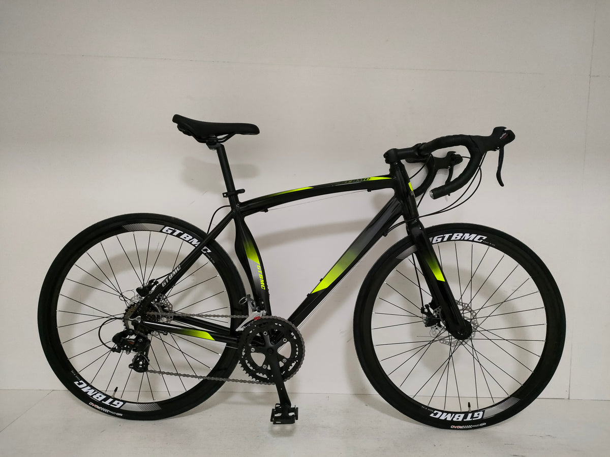 ROAD BICYCLE 700C*23C" ALLOY YEL/BLK 50"