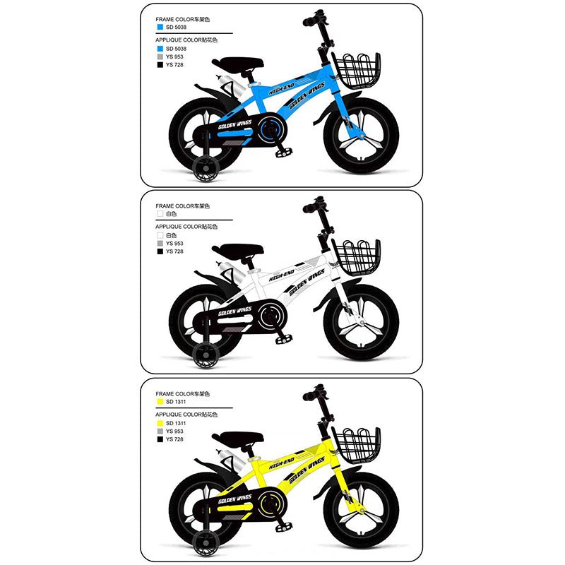 BICYCLE 16" TURBO JET BOY 3Y - Golden Hill Bikes