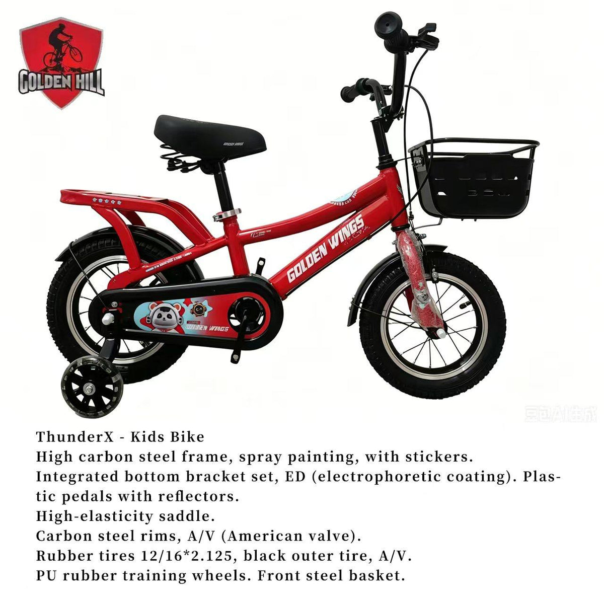 BICYCLE 16" THUNDER X KATE